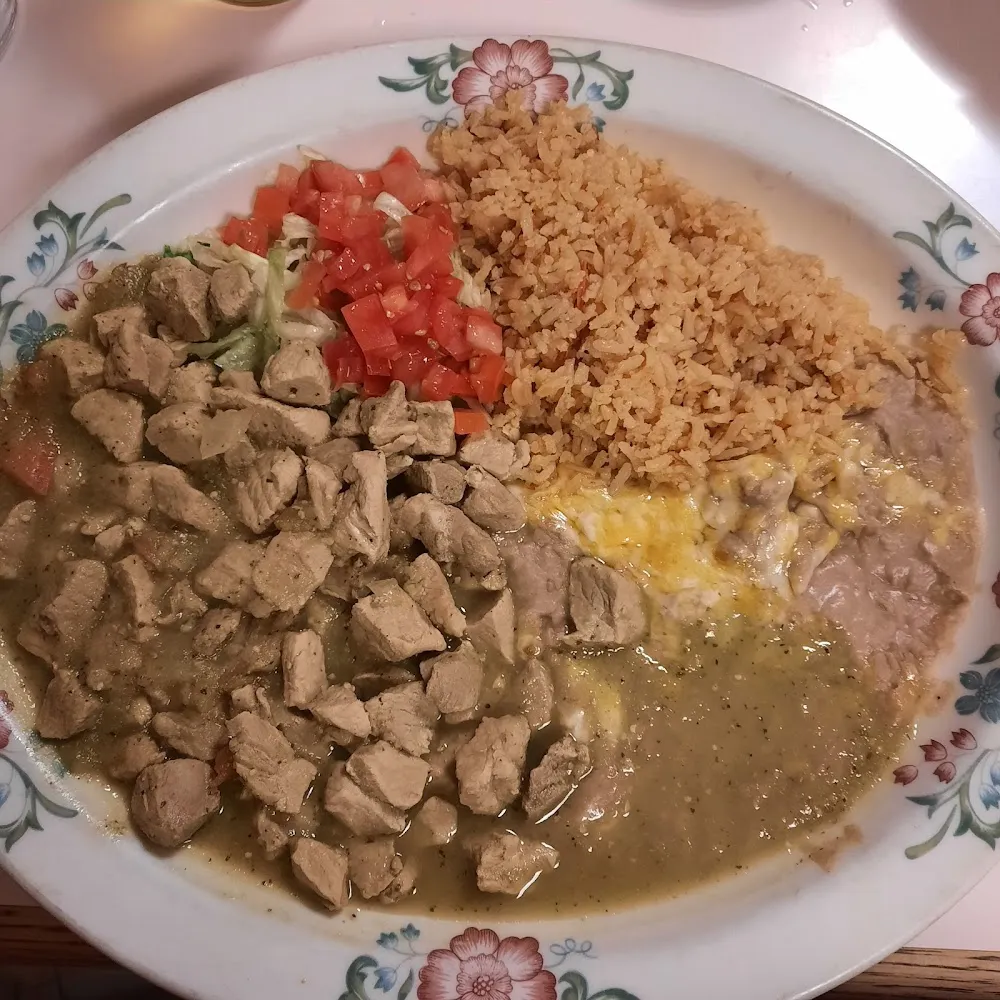 Chile Verde Plate