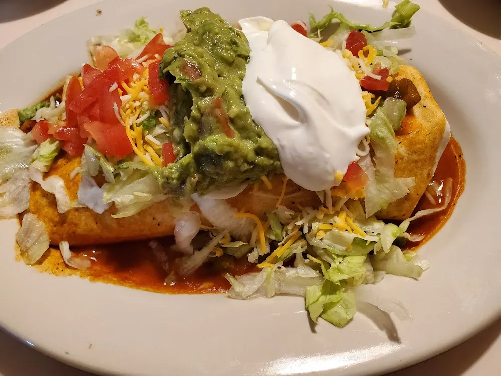 El Ranchon Burrito with Chicken