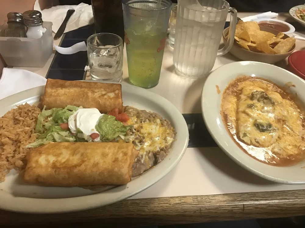 Seafood Chimichanga